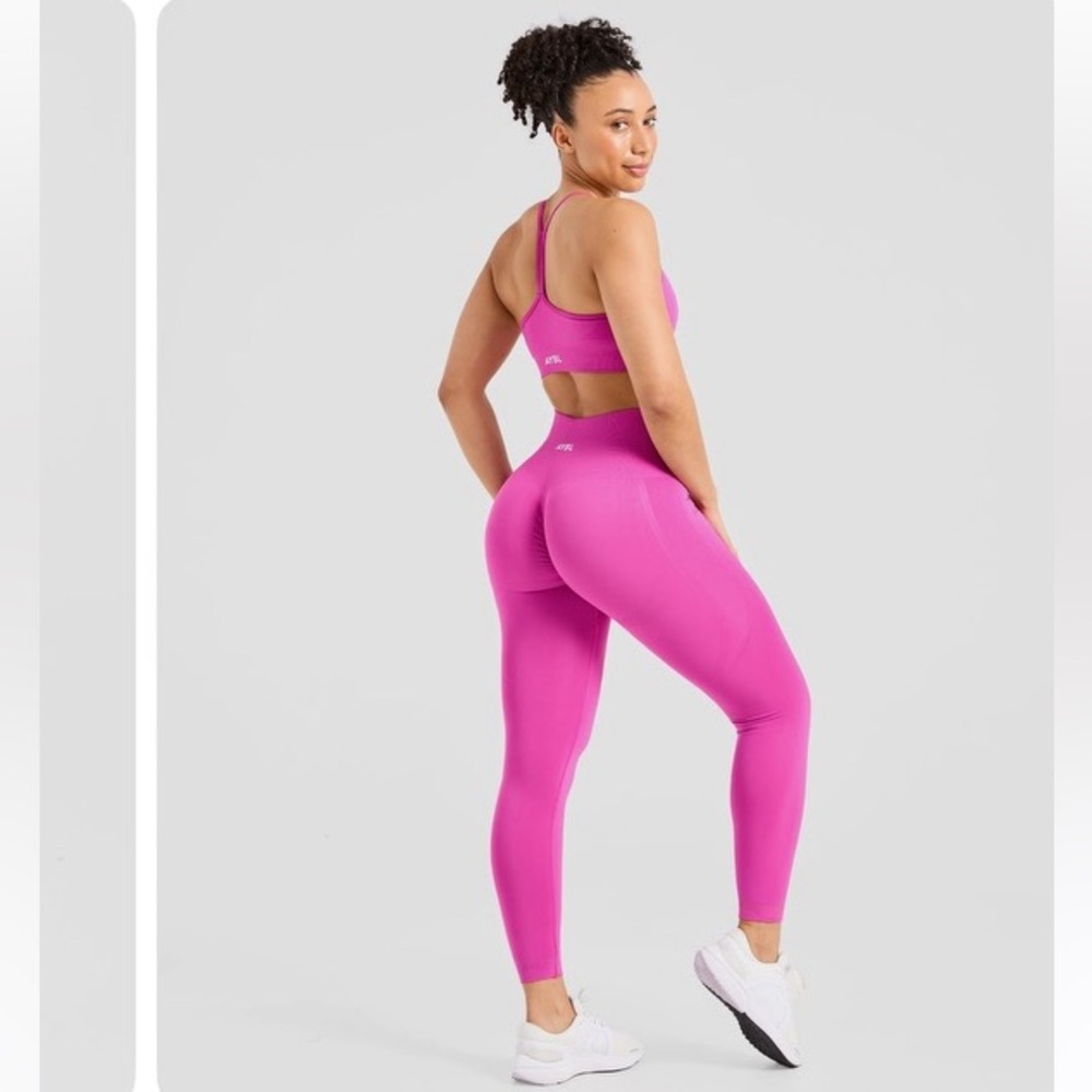 AYBL Magenta Empower Seamless Leggings
